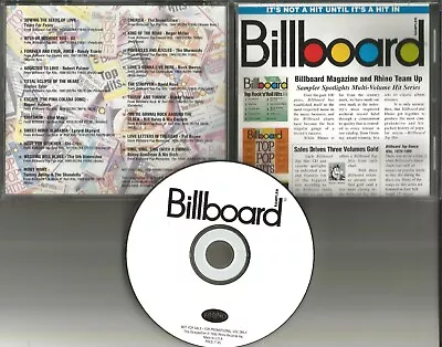 BILLBOARD PROMO CD U2 Tommy James TEARS FOR FEARS Robert Palmer LYNYRD SKYNYRD   • $24.99