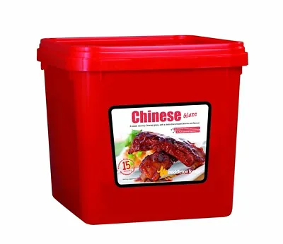 £49.95 • Buy Middleton Foods CHINESE Meat Glaze 15 Minute Marinade BIG 10kg Butchers Red Tub