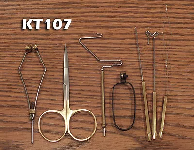 Fly Tying Starter Tool Kit - 7 Piece - KT107 • $12.19