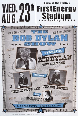 $56.63 • Buy Bob Dylan Concert Poster Reading 2006