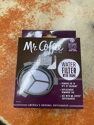 Mr. Coffee WF10 WATER FILTER With Frame. WF-10. Coffeemakers W/ Reminder Tab NEW • $7.25