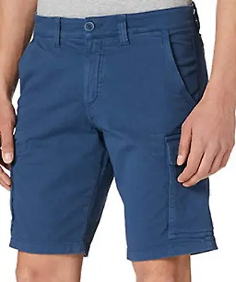 NORTH SAILS Men's Cargo Shorts - Blue - Dark Denim - 31  Waist  - New With Tags • £34.95