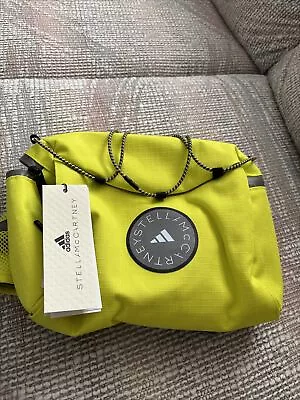 NWT Adidas Stella McCartney Multi Fanny Waist Belt Bag Fluorescent Yellow • $69.99