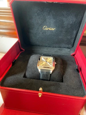 £4795 • Buy Cartier Santos Dumont WSSA0032 With Box & Papers. Manufacturer Guarantee To 2030