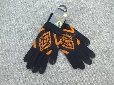 Pendleton Wool Texting Gloves L/XL Blue Knit Stretch Touch Merino Wool NEW Tags • $28.88