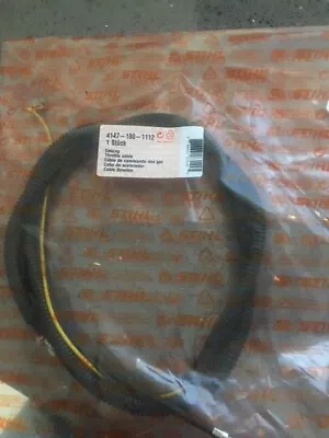£22 • Buy Genuine Stihl Throttle Cable FS360,410,460 New 4147-180-1112