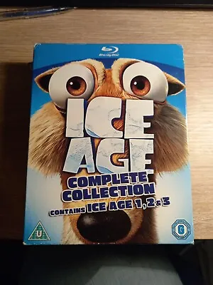 Ice Age 1-3 Collection (Box Set) (Blu-ray 2013) • £4.99