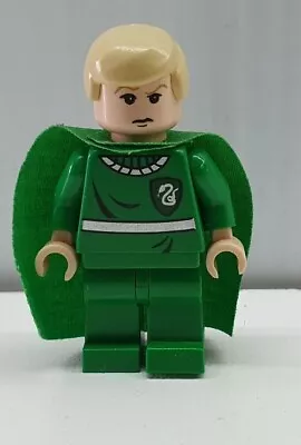 Harry Potter Lego Genuine Minifigure Draco Malfoy Green Cape Quidditch Set 4757 • $29.99