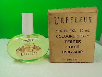 L'effleur Perfume By Coty 1.7oz 50ml Cologne Spray Vintage - NEW Y8  • $143.99