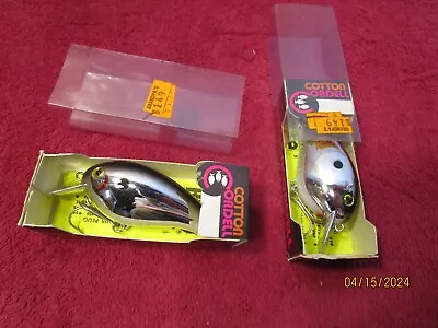 Lot Of 2 Vintage Cotton Cordell Big - O? Crankbait Fishing Lures W/Boxes • $24.99