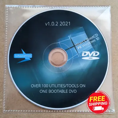 £3.99 • Buy Hiren's BootCD V1.0.2 2021 Any Computer Fix DVD - XP 7 8 10 11 (64-BIT)
