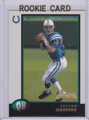 PEYTON MANNING ROOKIE CARD 1998 Bowman ROOKIE CARD Colts Football $$ BRONCOS! • $6