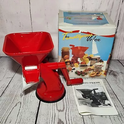 Vintage Rigamonti Passatutto Tomato Press Velox Made In Italy Sauce Mill Clean! • $39.99