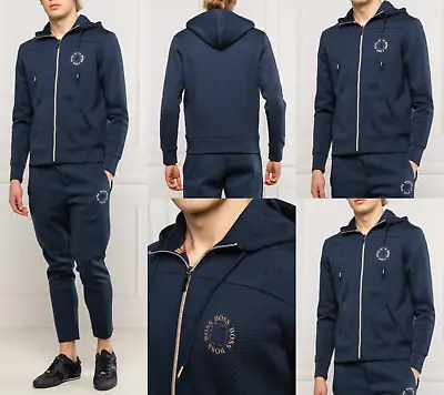 HUGO BOSS Saggy Circle Hoodie Pullover Sweater Sweatshirt Sweat Jacket 3XL • $170.30