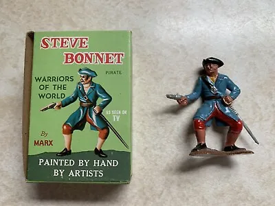 Vintage Marx Warriors Of The World Pirate Steve Bonnet #3 W/Original Box No Card • $16.99