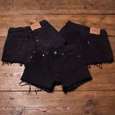 £17 • Buy Vintage Levis Denim Shorts 501 Grade B High Waisted 24 26 29 28 30 32 34 36