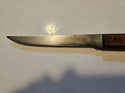 $2 • Buy Unbranded Vintage 6  Boning/Butchering Knife Carbon Steel Blade.