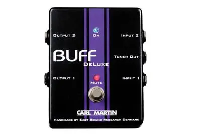 Carl Martin Buff Deluxe Guitar Effects Pedal 438844 852940000387 • $179