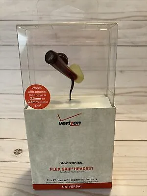 Plantronics MX200 FlexGrip Universal Earbud Headset - 2.5mm & 3.5mm - Verizon • $18.99