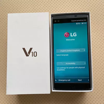 LG V10 H900 H901 VS990 F600 H960 H961N Unlocked 4GB RAM Smartphone New Sealed • $78.88