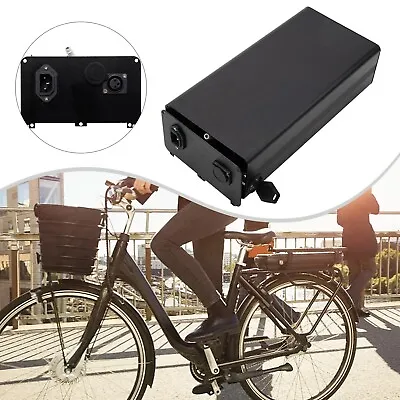 Battery Box Ebike Shelf Large Capacity 1865/21700 Aluminum Alloy Electric Bike • $104.14