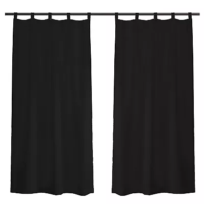 Large Outdoor Thermal Blackout Curtains Waterproof Garden Pergola Patio Drapes • £24.01