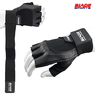 £5.99 • Buy Gym Workout Best Weight Lifting Body Building Training Fitness Gloves With Strap
