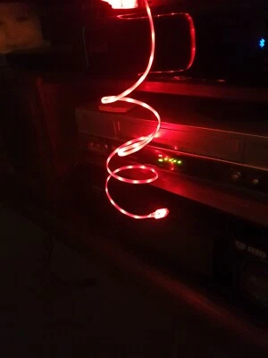 $15 • Buy 1x 1M USB Red Led Charger Charging Cable Cord For PS4 PLAYSTATION 4 Controller