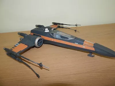 Star Wars Poe Dameron's X Wing Fighter For 3.75  Action Figures #r • £12