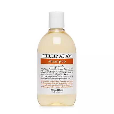 Phillip Adam Orange Vanilla Shampoo For Shiny Hair - Enriched With Apple Cide... • $27.43
