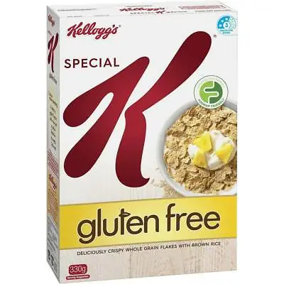 Kelloggs Special K Gluten Free Cereal 330g • $18