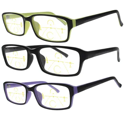 Multifocal Varifocal Transition Photochromic Reading Glasses Up 0 +25~+300 • £20.39