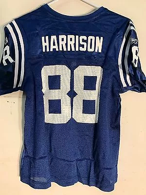 Reebok Women's NFL Jersey Indianapolis Colts Marvin Harrison Blue Sz S • $12.99