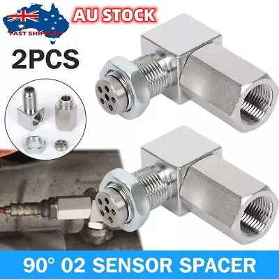 90° Oxygen O2 Sensor Spacer Extender Adapter Bung Extension Catalytic Converter • $29.49