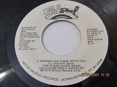 Demo Promo-the Miami Disco Band-go Home With You/same-salsoul • £1
