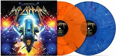 DEF LEPPARD The Many Faces Of Double Blue & Orange Vinyl Lp Record NEW Sealed • $61.99