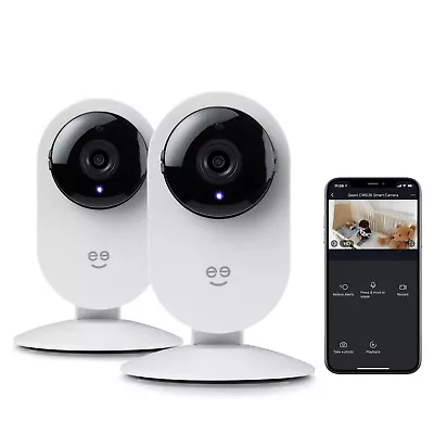 Geeni Glimpse 1080p HD Smart Camera – Indoor Home Security Camera – 2 Pack • $29.99