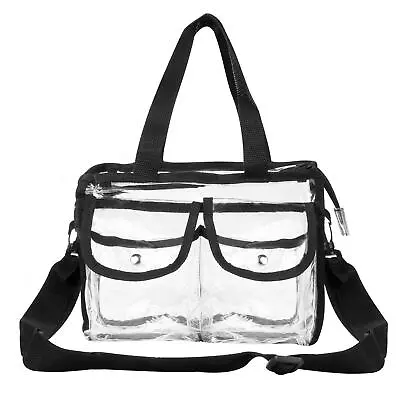 Large Travel Toiletry Bag & Make Up Bag | Clear Hanging Toiletry Bag & Cosmetic • £8.99