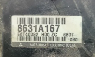 2007 Mitsubishi Galant Gts V6 3.8 Ecm Ecu 8631a167  • $94.99