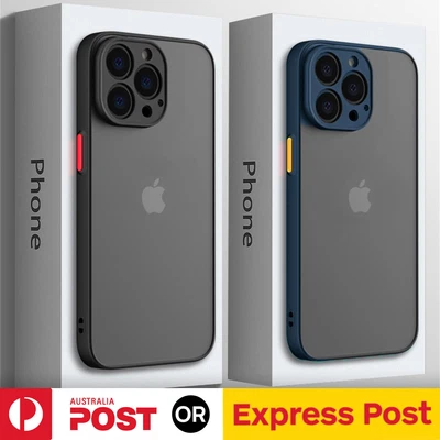 $6.50 • Buy Shockproof Armor Matte Case Slim Cover For IPhone 14 Plus Pro 13 Pro Max Case