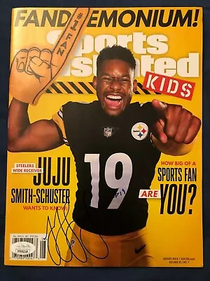 2019 Aug Sports Illustrated For Kids JuJu Smith-Schuster Autograph Signed JSA KC • $150