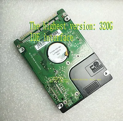 320G 5400RPM 2.5'' Notebook Original Hard Drive: IDE Interface Highest Version • £46.68