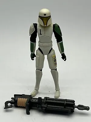 Clone Trooper Hevy In Training Armour 2011 COMPLETE  The Clone Wars Hasbro • $25