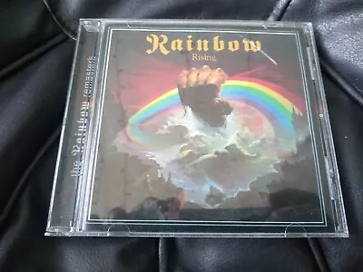 Rainbow Rising CD Ritchie Blackmore Ronnie James Dio US Copy Remastered • £3.29