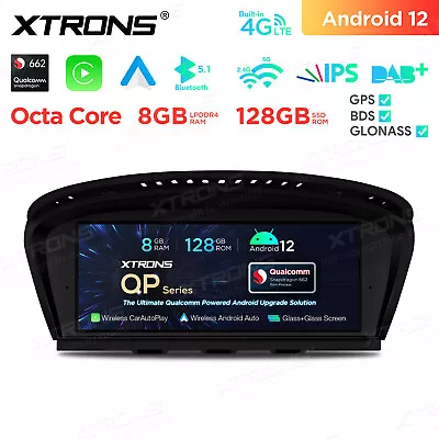 8.8  Android 12 8+128G Car Retrofit GPS Stereo For BMW E60 3 E90 E91 E92 E93 CIC • $494.99