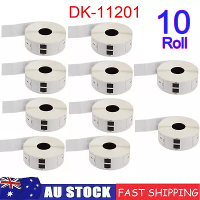 Continuous Label 10Roll For Brother DK-11201 DK11201 For QL-570 QL-700 29mmx90mm • $37.99