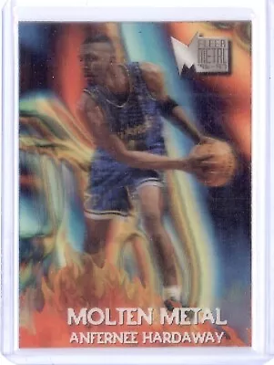 Anfernee Penny Hardaway 1995-96 Fleer Metal Basketball #3 Molten Metal Magic  • $11.50