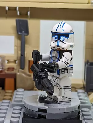 LEGO Star Wars Custom Printed Minifig 501st Legion Clone Trooper Hardcase • $5.50