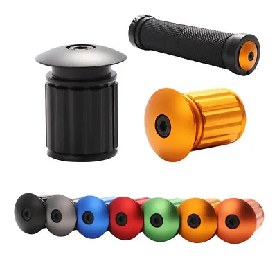 1 Pair Road MTB Bike Bicycle Aluminum Handlebar Grips Handle Bar Cap End Plugs • $10.19