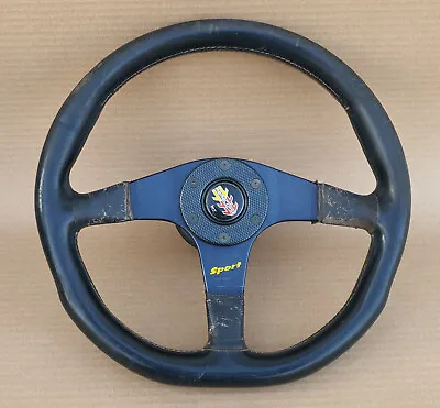 MOMO Cross Race Sports Steering Wheel Made Italy Oem Used • $118.65